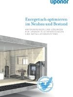 Uponor, EnEV, Energieeinsparverordnung, Flächenheizung, Flächenheizsystem