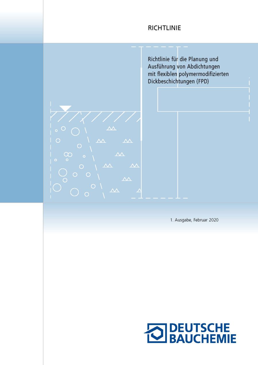 Deutsche Bauchemie: FPD-Richtlinie 2020